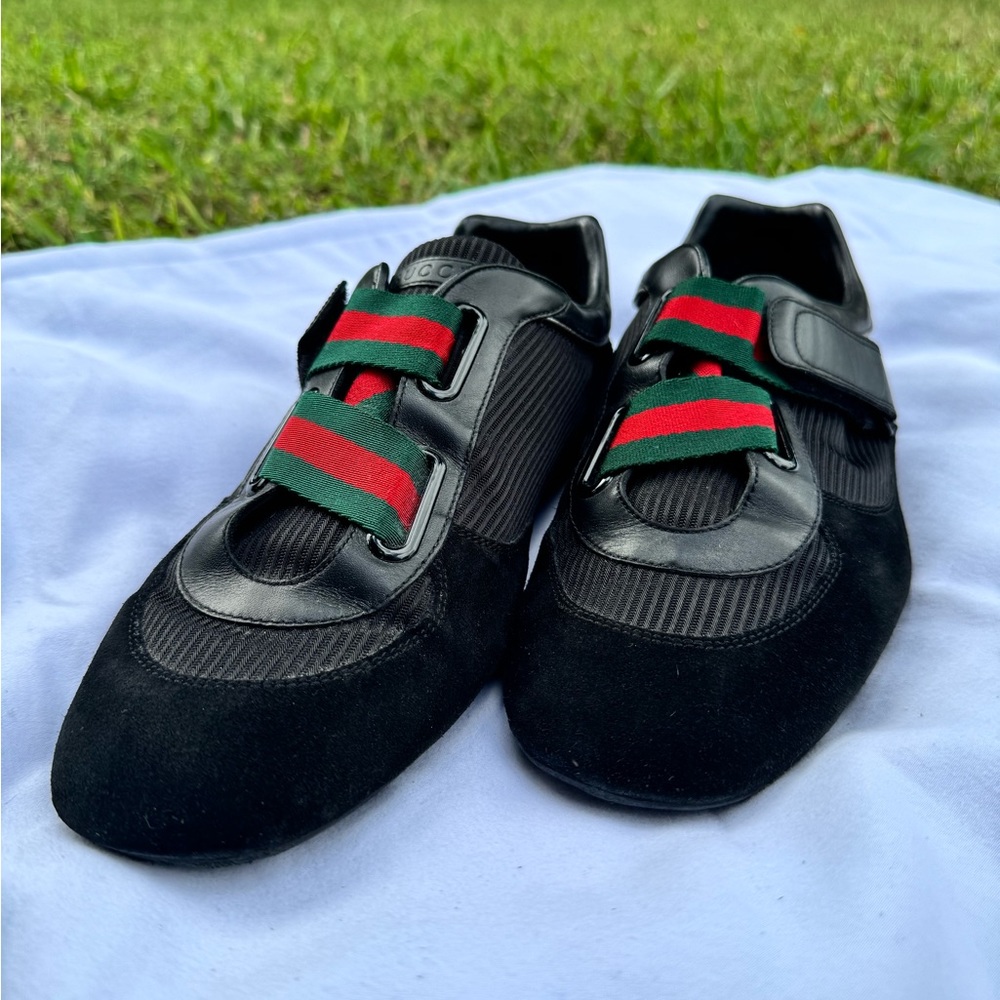 Gucci strap sneakers